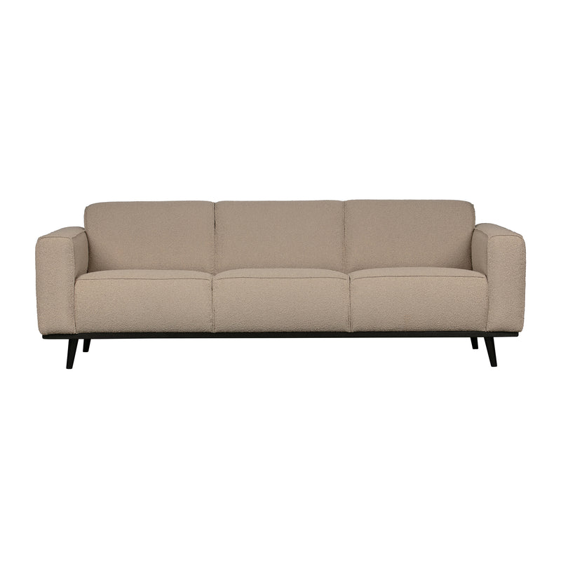 WOOOD - Statement Sofa | Bouclé beige
