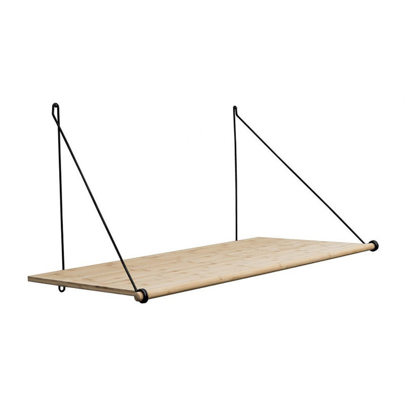 We Do Wood - Loop Shelf | Eiche/Stahl schwarz