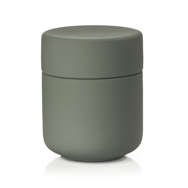 Zone Denmark - Ume Gefäß mit Deckel | olive green