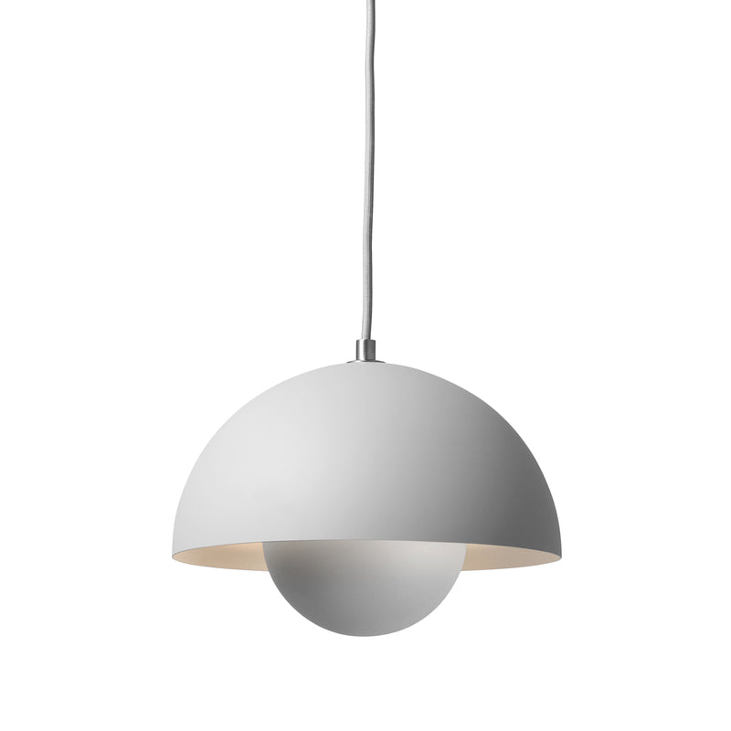 &Tradition - FlowerPot Pendelleuchte VP1 (farbig) | mattgrau