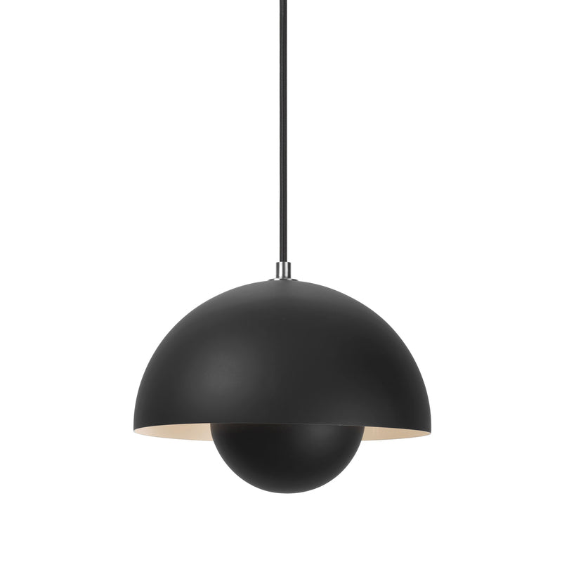 &Tradition - FlowerPot Pendelleuchte VP1 (farbig) | matt schwarz
