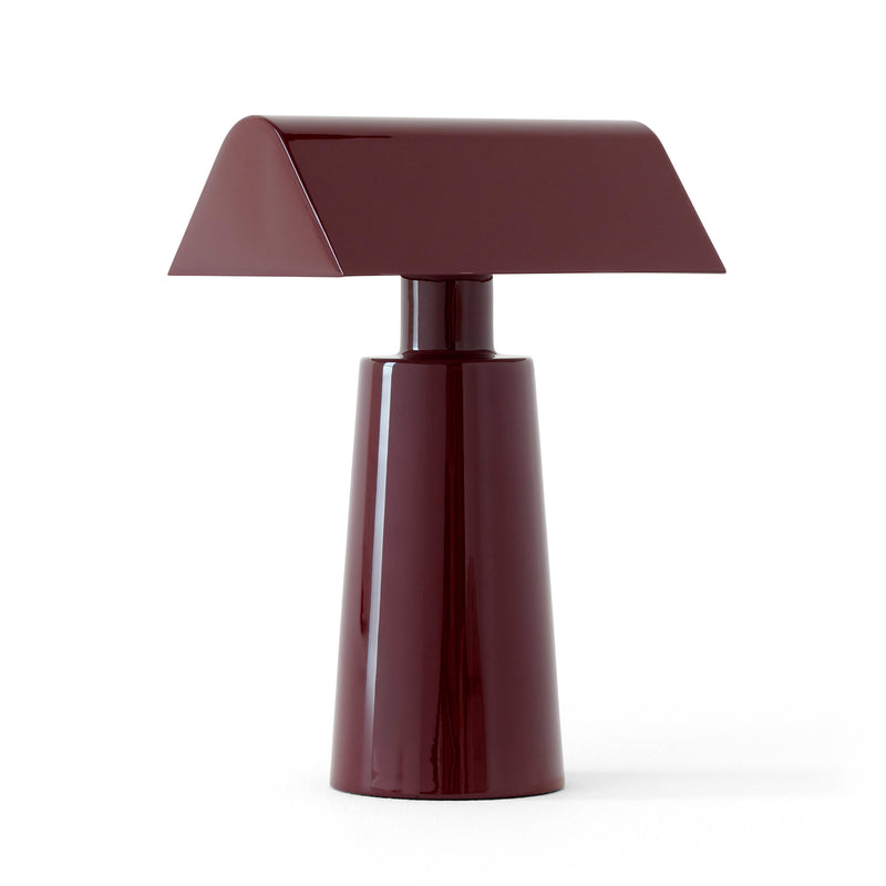 &Tradition - Caret MF1 Akkuleuchte | dark burgundy