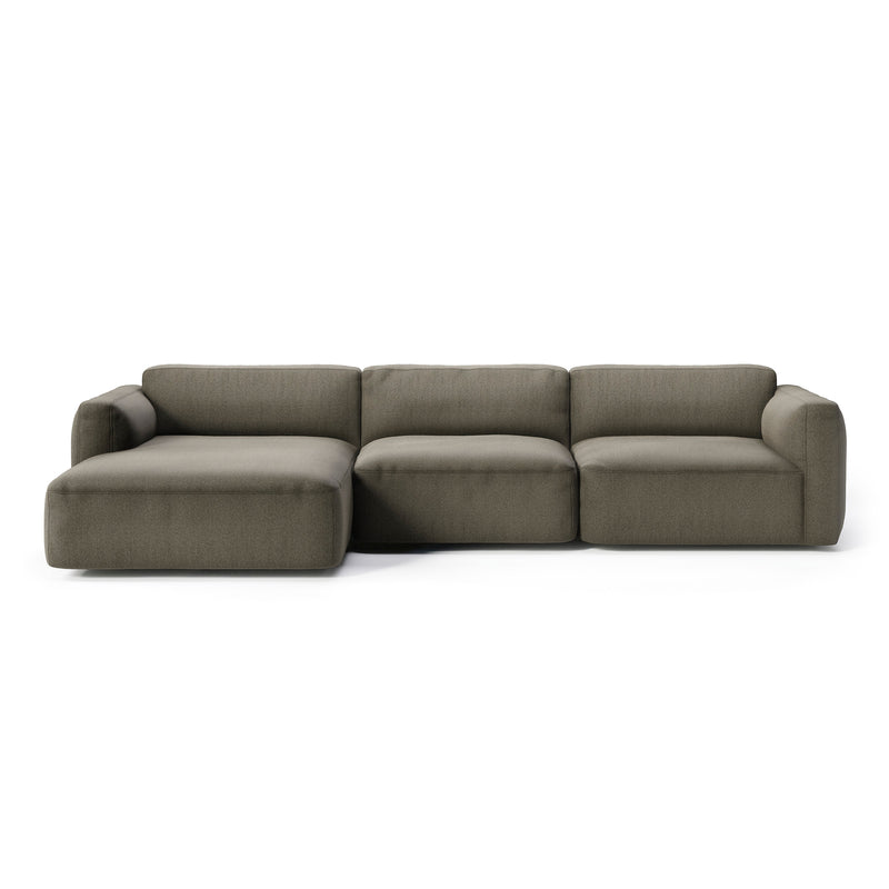 &Tradition - Develius Mellow Sofa | Barnum 08 / Konfiguration E / Graugrün