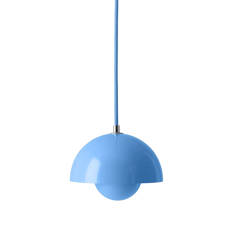 &Tradition - FlowerPot Pendelleuchte VP10 | swim blau