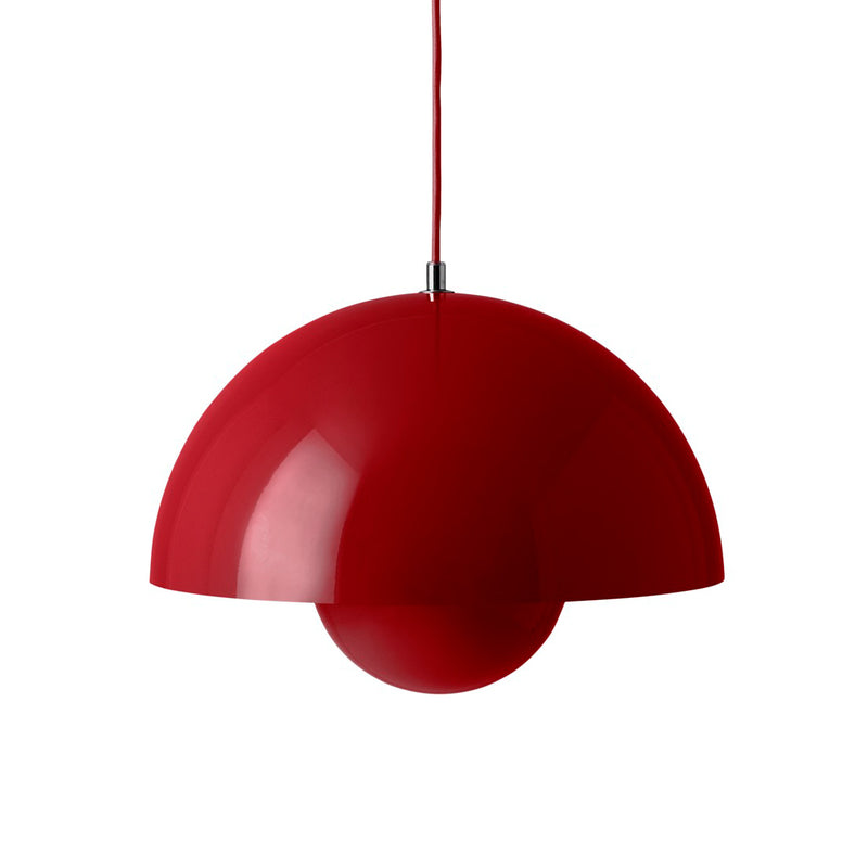 &Tradition - FlowerPot Pendelleuchte VP7 | zinnoberrot