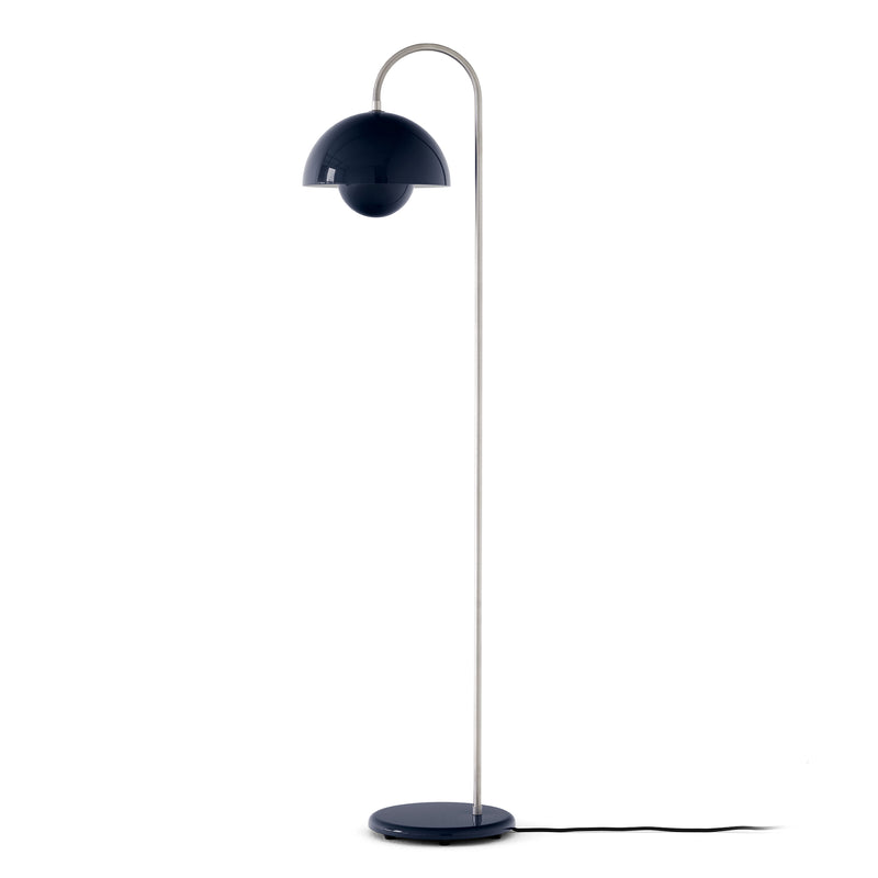 &Tradition - FlowerPot Stehleuchte VP12 | stahlblau