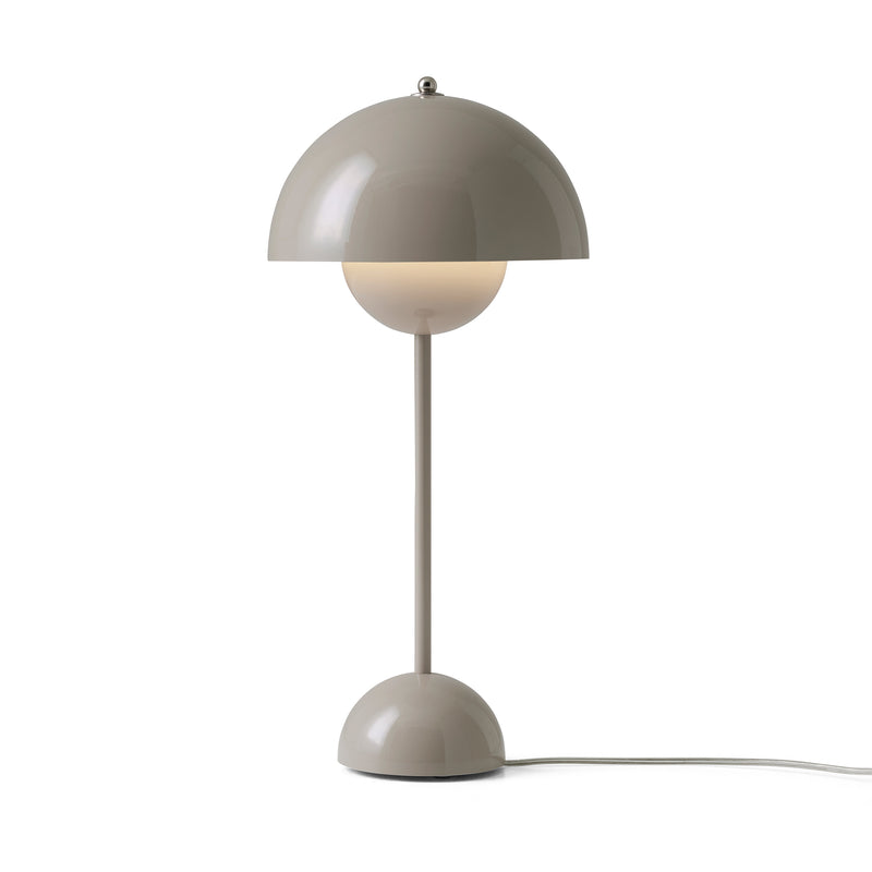 &Tradition - FlowerPot Tischleuchte VP3 | grau-beige