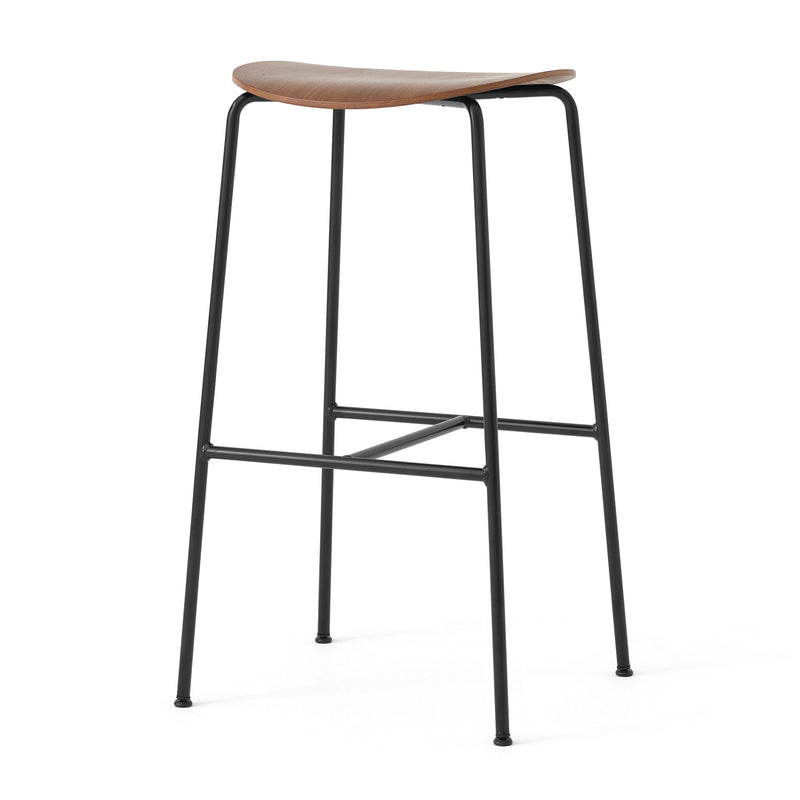 &Tradition - Pavilion Barhocker | Walnuss Natur / H 79 cm