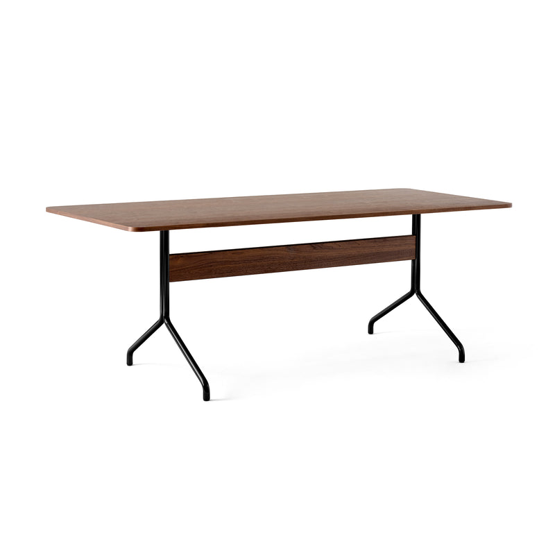 &Tradition - Pavilion Dining Esstisch | 200 x 90 cm / Walnuss / black