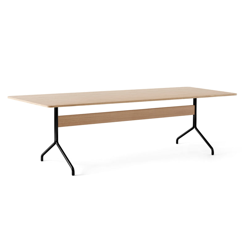 &Tradition - Pavilion Dining Esstisch | 250 x 110 cm / Eiche / black
