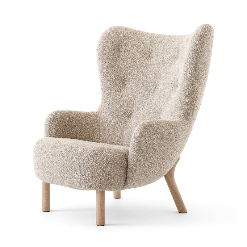 &Tradition - Petra Lounge Chair VB3 | karakorum 003 / Eiche