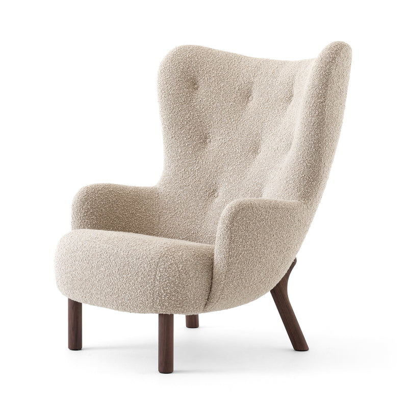 &Tradition - Petra Lounge Chair VB3 | karakorum 003 / Walnuss