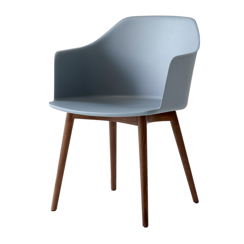 &Tradition - Rely Armchair HW76 | hellblau / Walnuss