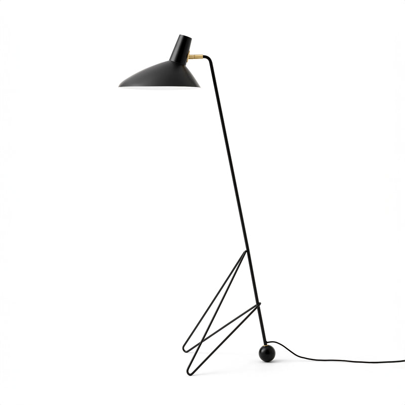 &Tradition - Tripod HM8 Stehleuchte | matt schwarz