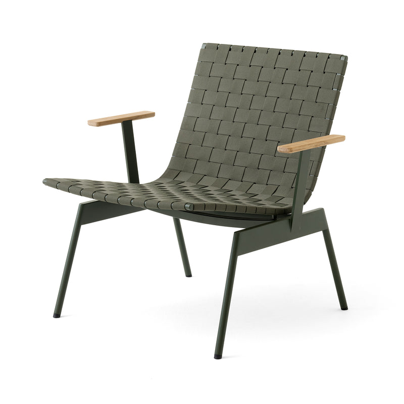 &Tradition - Ville Outdoor Lounge Chair | AV45 / bronze grün