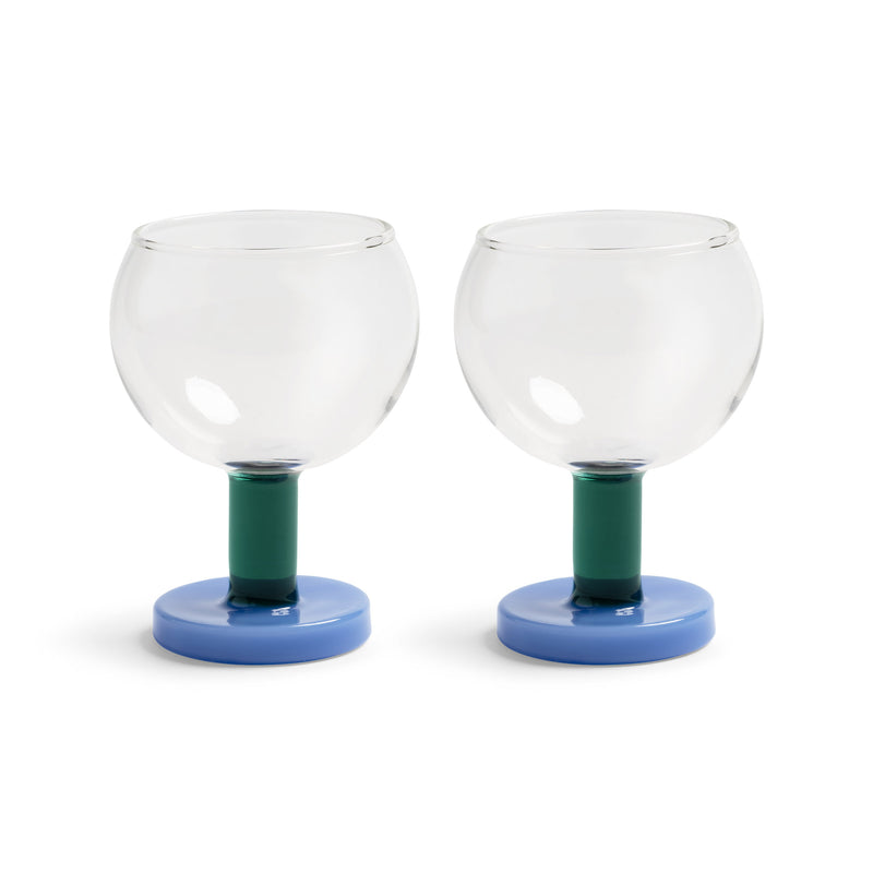 &klevering - Cantine Coupeglas | blau/grün