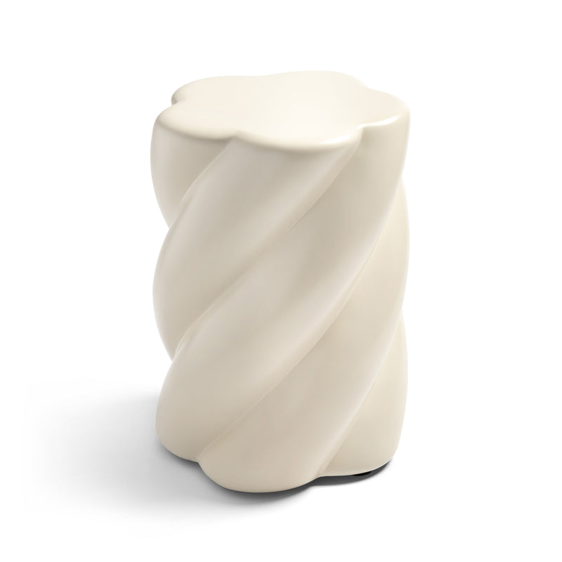 &klevering - Marshmallow Hocker | off-white
