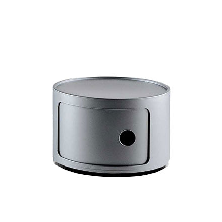 Kartell - Componibili Modul 4953/4955 | 4953 / silber