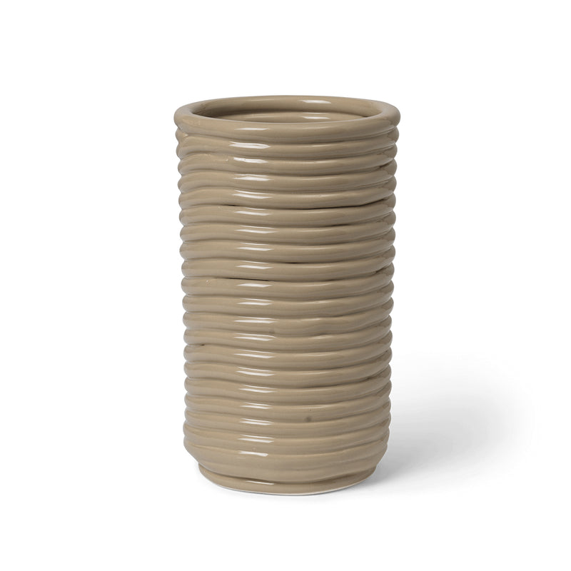 Ferm Living - Corduroy Vase | cashmere