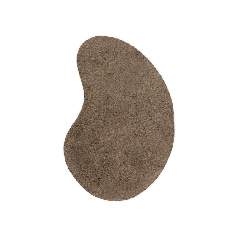 Ferm Living - Forma Wollteppich | Small / aschbraun