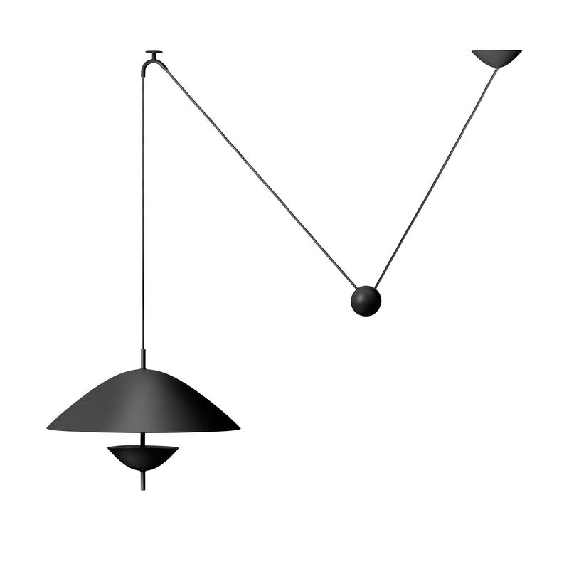 Ferm Living - Lod Pendelleuchte | blackened iron