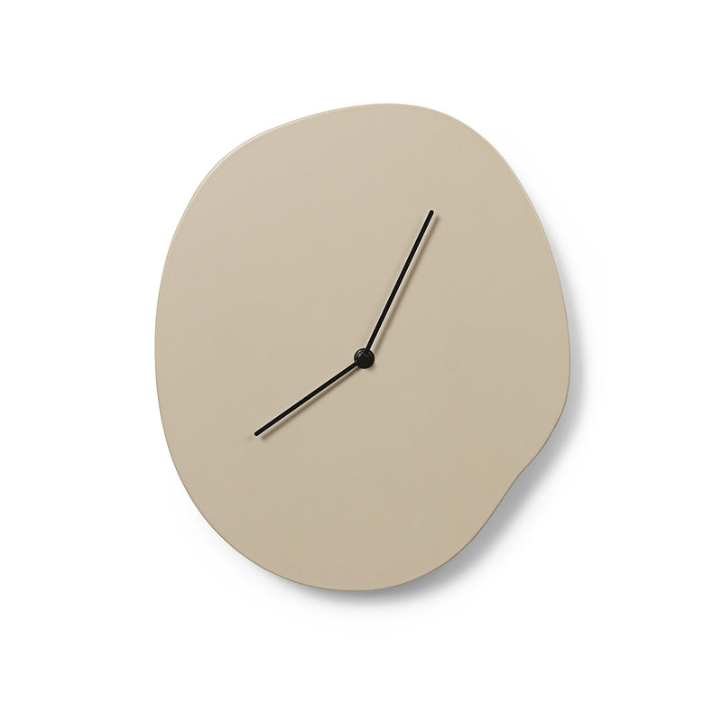 Ferm Living - Melt Wanduhr | cashmere