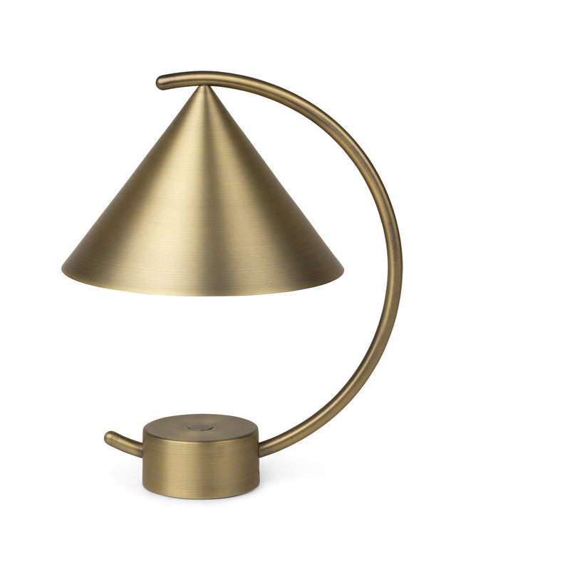 Ferm Living - Meridian Akku LED-Tischleuchte | Messing