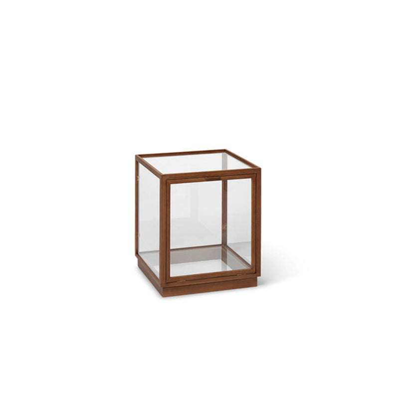 Ferm Living - Miru Glas Vitrine | Montre / Eiche dunkel gebeizt