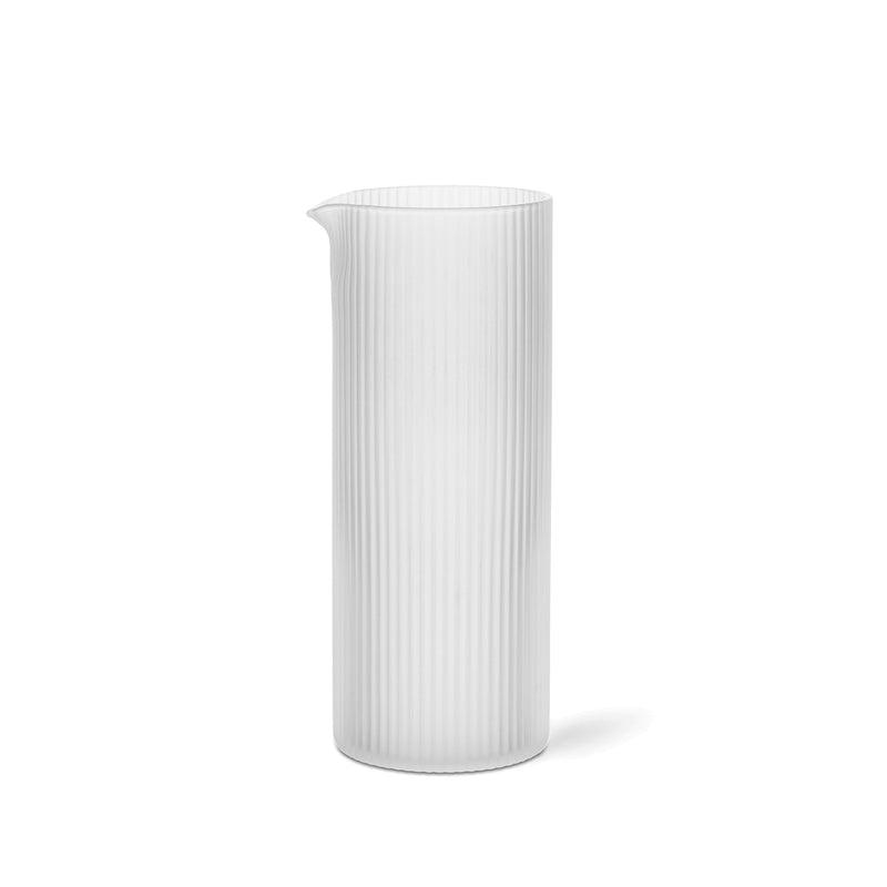 Ferm Living - Ripple Milchkaraffe | frosted