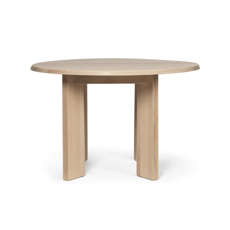 Ferm Living - Tarn Esstisch | 115 cm / Buche weiß geölt