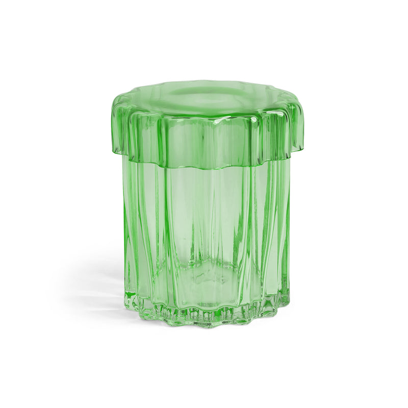 &klevering - Astral Vorratsglas mit Deckel | grün