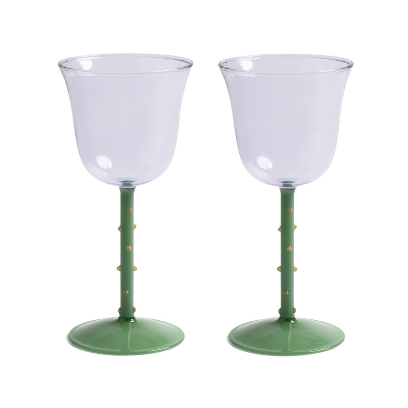 &klevering - Dot Weinglas | lila