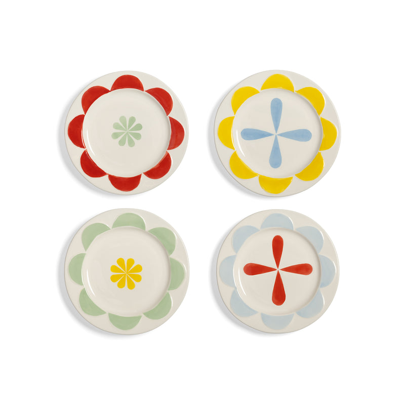 &klevering - Folk Teller (4er-set) | Ø 17,5 cm