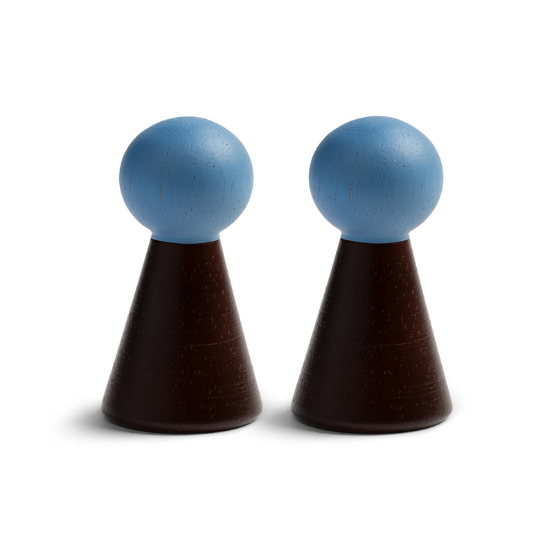 &klevering - Halma Garderobenhaken | burgundy/blue
