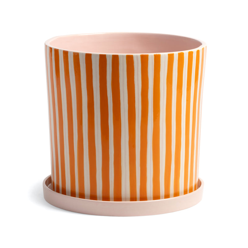&klevering - Ray Blumentopf | orange/rose/white