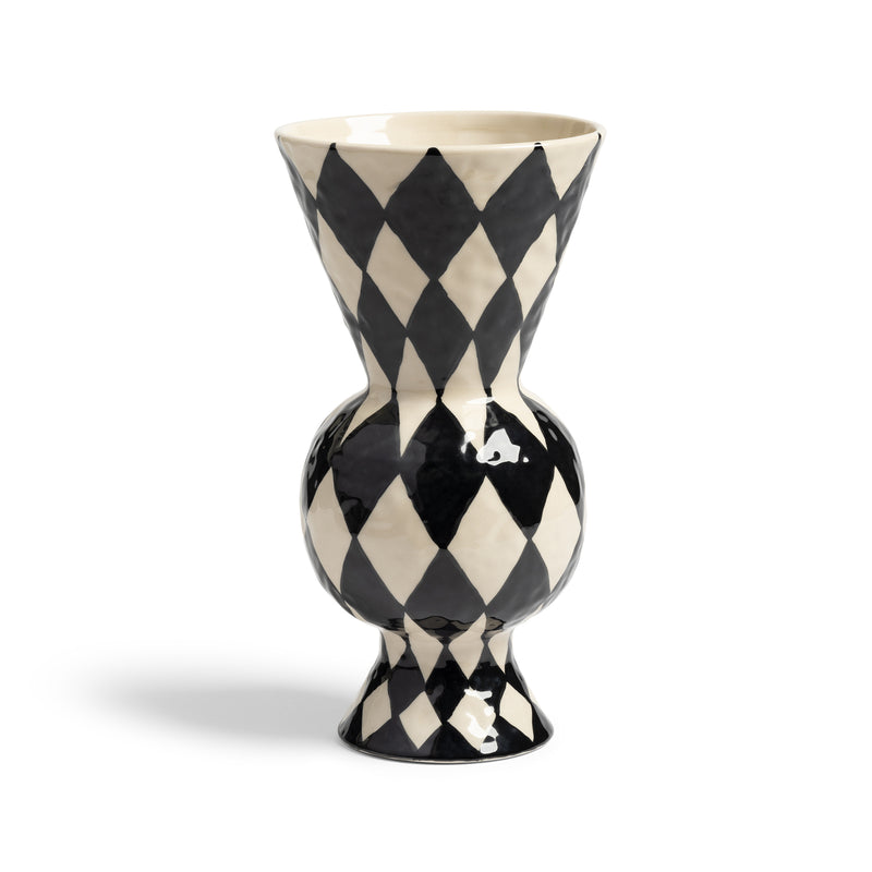&klevering - Rhombic Vase | schwarz