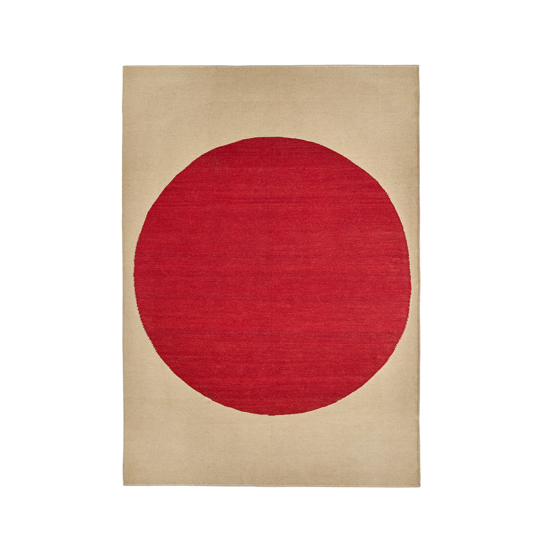 nanimarquina - Topo Wollteppich | 170 x 240 cm / rot