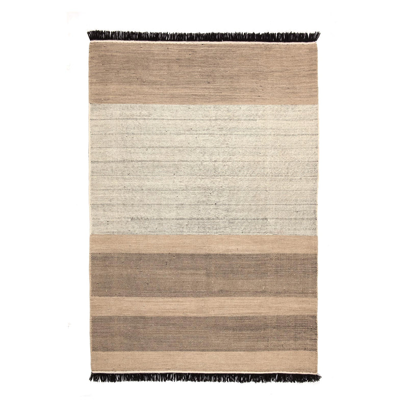 nanimarquina - Tres Teppich | 200 x 300 cm / schwarz