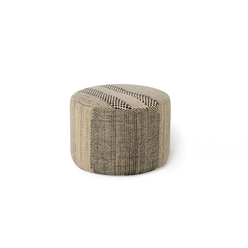 nanimarquina - Wabisabi Pouf | medium / knochenweiß