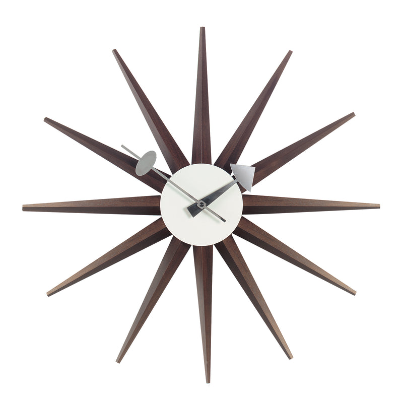 Vitra - Sunburst Clock | Nussbaum