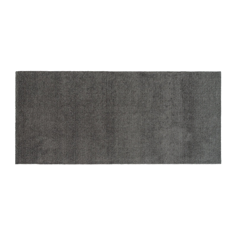 tica copenhagen - Fußmatte Unicolor | 90 x 200 cm / stahlgrau