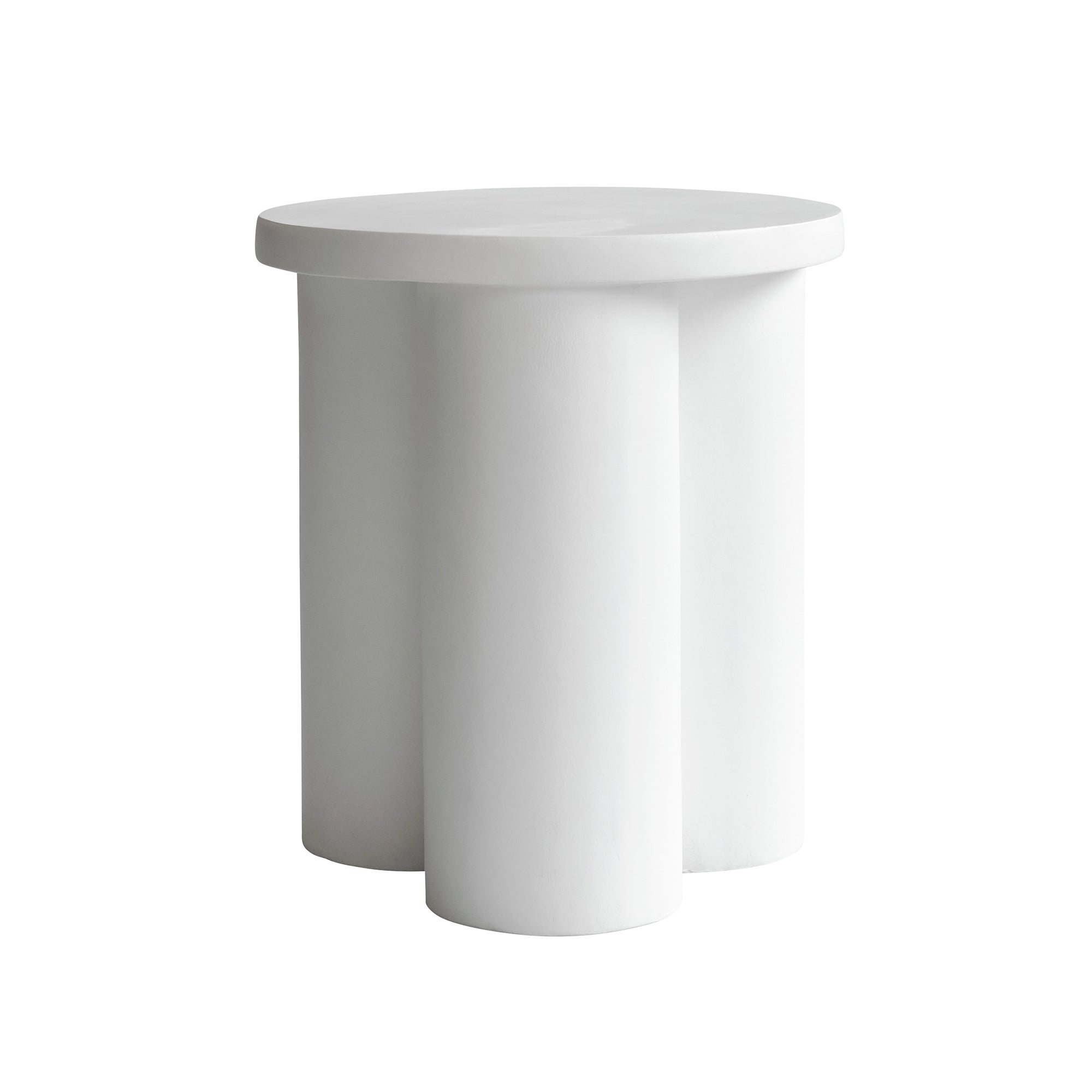 101 Copenhagen - Big Foot Beistelltisch | hoch / bone white