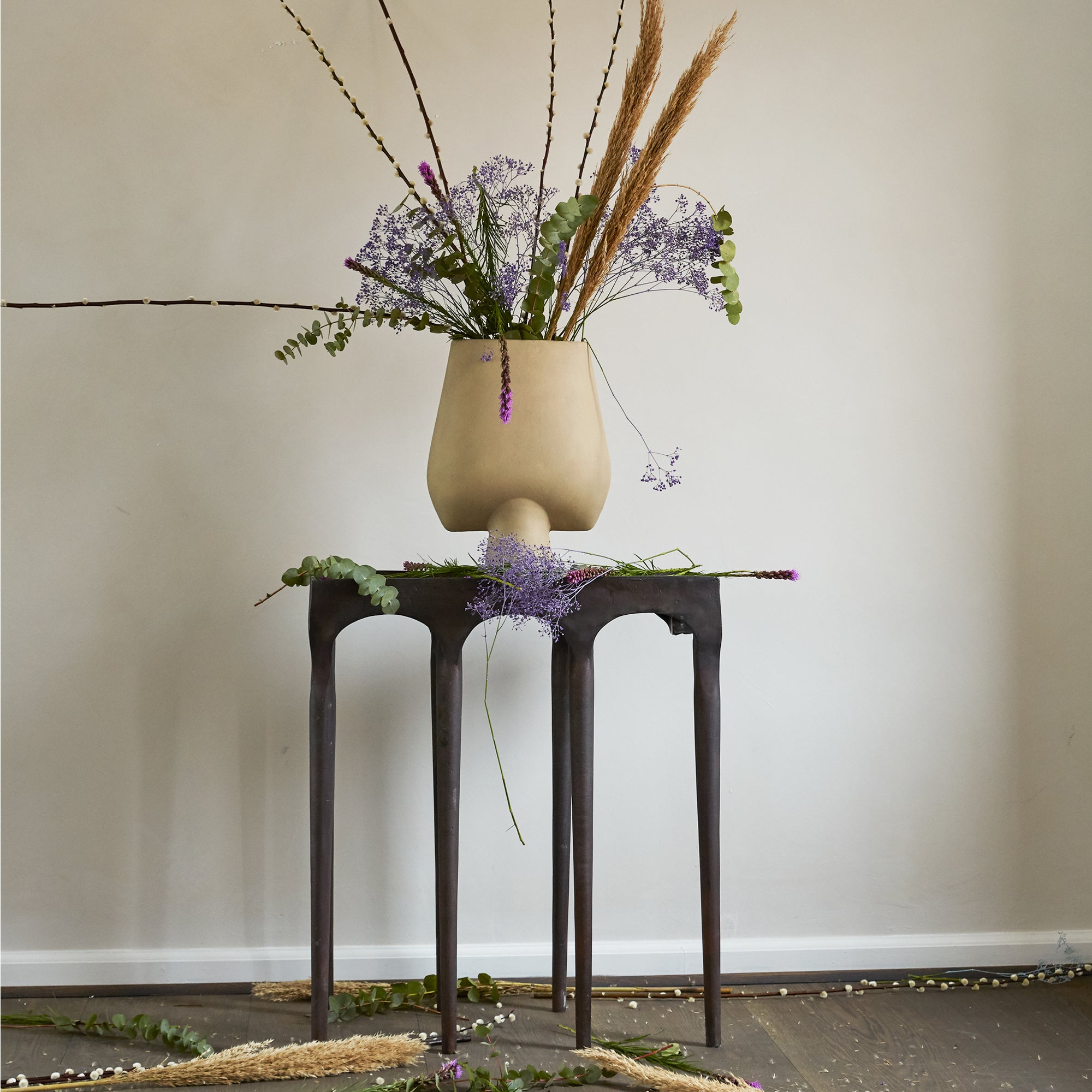 101 Copenhagen - Sphere Vase Square Large | sand/beige