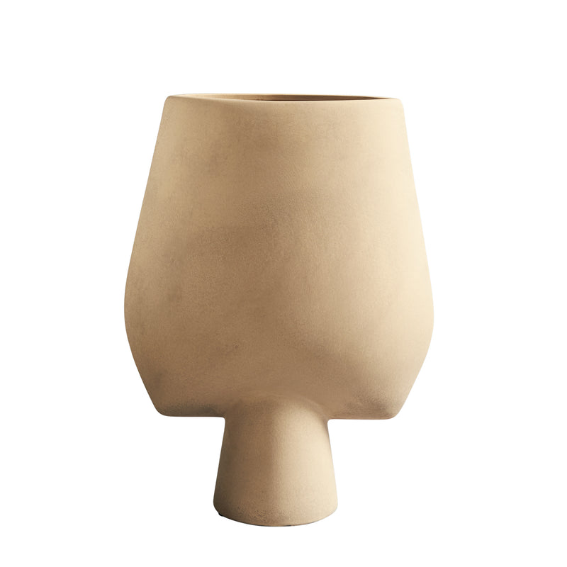 101 Copenhagen - Sphere Vase Square Large | sand/beige