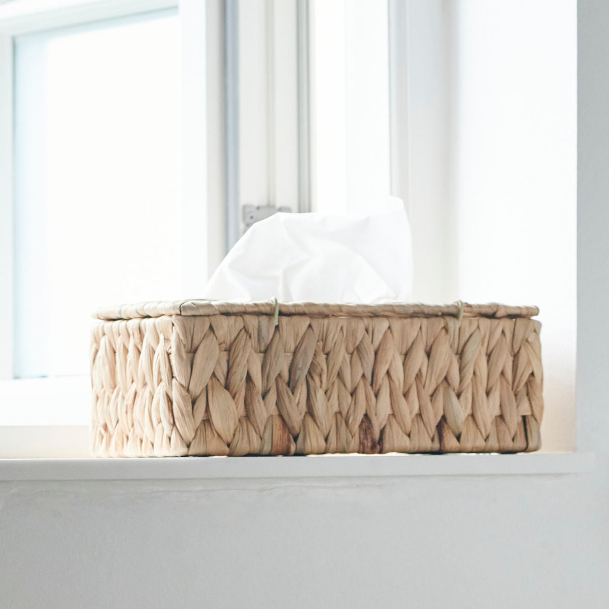House Doctor - Clean Kosmetiktücherbox | Bastgeflecht