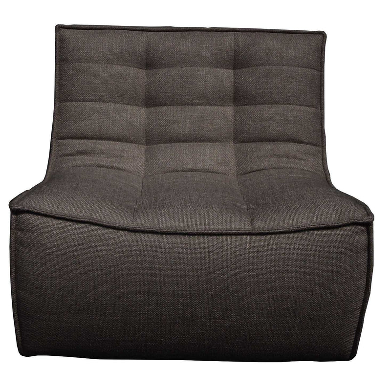 Ethnicraft - N701 Sessel, beige | dark grey