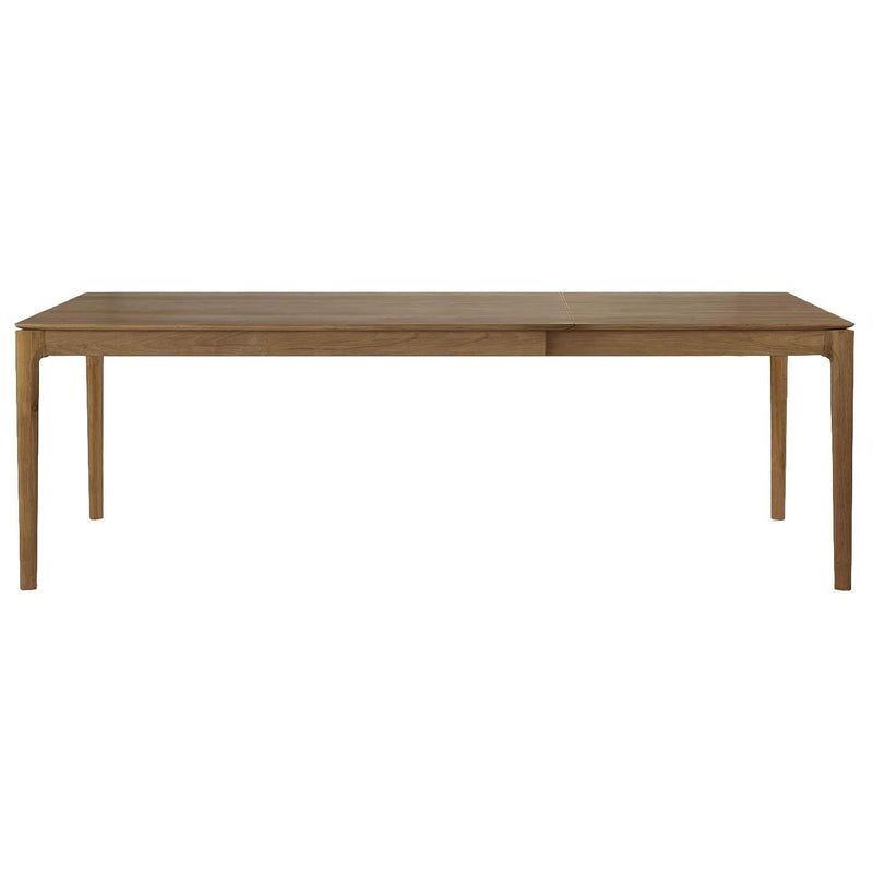 Ethnicraft - Bok ausziehbarer Tisch rechteckig | Teak / 160/240 x 90 cm