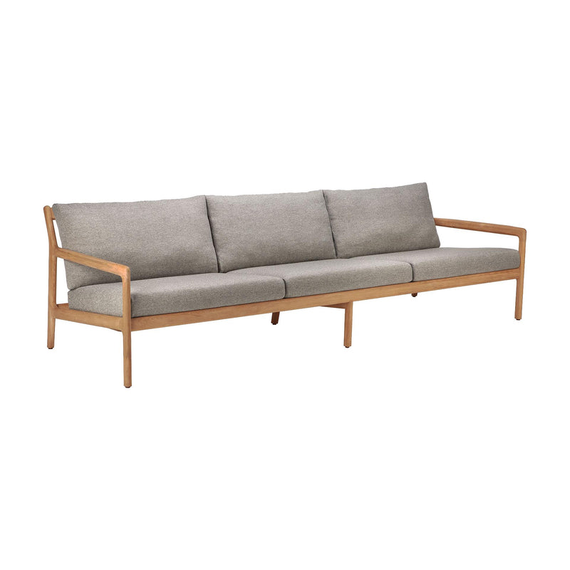 Ethnicraft - Jack Outdoor Sofa | 3-Sitzer / teak /mokka