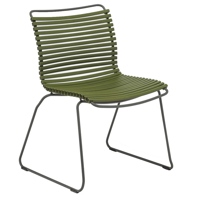 HOUE - CLICK Outdoor Dining Stuhl | olivgrün