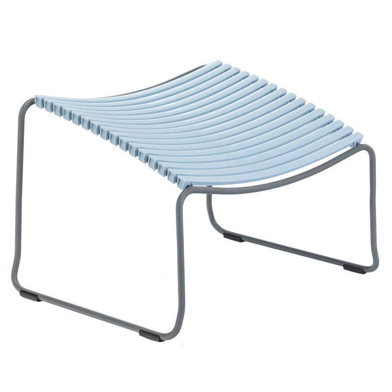 HOUE - CLICK Outdoor Fußhocker | hellblau